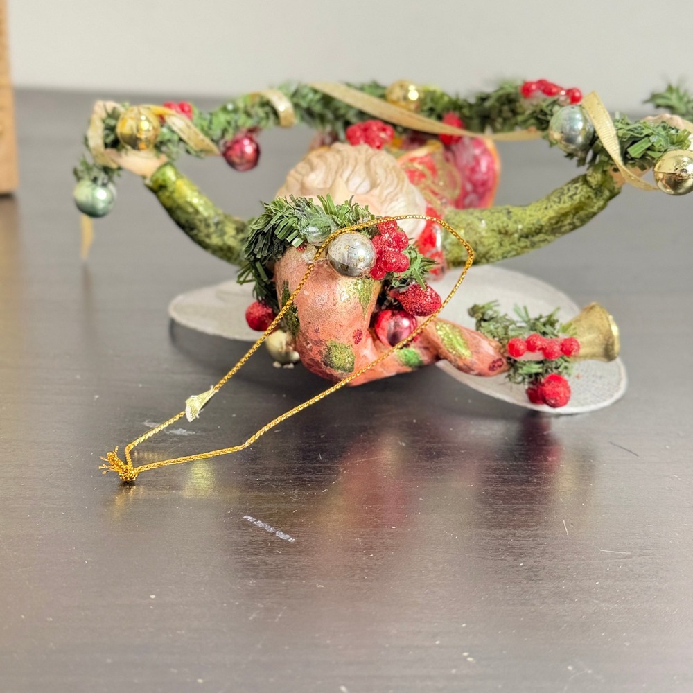 Mark Roberts Deck the Halls Fairy Christmas Ornament Collectible Figurine 6in - Picture 6 of 10